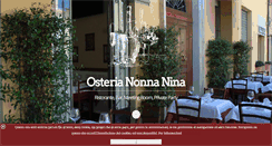 Desktop Screenshot of osterianonnanina.com